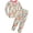 Cute Flamingo, variant on ATAIKU 2-8Y Toddler Little Girls 2-Piece Pajama Set, Bowknot Tops and Pants, 100% Cotton Sleepwear Pjs for Kids