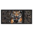 thumbnail image 4 of Chririnla Angry Tiger Camo Pattern Children's Clutch Money Bag, Polyester Fabric Kids Trifold Wallet for Travel, Large Capacity Slim Clutch Coin Pouch, 4 of 6