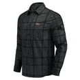 thumbnail image 2 of Men's Darius Rucker Collection by Fanatics Black San Francisco 49ers Micro Corduroy Plaid Button Up Shirt, 2 of 6
