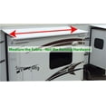 thumbnail image 2 of RV Slide Out Awning Replacement Fabric Black 3 Year Warranty- Choose Size, 2 of 2
