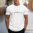 thumbnail image 4 of XIYON Father's Day T Shirts for Men Short Sleeve Round Neck Letter Print Summer Breathable Fashion Tee Top For Casual Daily Wear And Outdoor Activities,White,M, 4 of 4