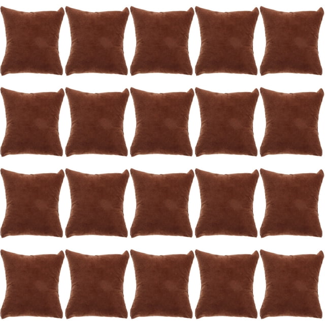 Miangastore Watch Display Pillow for Box Light Brown Lint Material Safe Practical Storage Protection