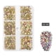 thumbnail image 1 of Uñas postizas, uñas postizas, regalos para mujeres, decoración de uñas en caja, joyas de diamantes de imitación, diamantes de imitación planos, joyas de uñas con luz celestial, diamantes de imitación, 1 of 2