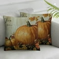 thumbnail image 3 of Acheng Pillow Covers Set of 2 Home Outdoor Decorative Halloween Pumpkins Retro Throw Pillow Cases for Sofa Cushion Couch Fall Orange Pillowcase 20x20in, 3 of 7