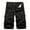 Black, variant on cllios Mens Cargo Shorts Big and Tall Multi Pockets Shorts Work Work Shorts Classic Workwear Cargo Shorts