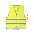 thumbnail image 3 of Chaleco fluorescente Chalecos de alta visibilidad Chaleco de seguridad reflectante para niños, 3 of 6