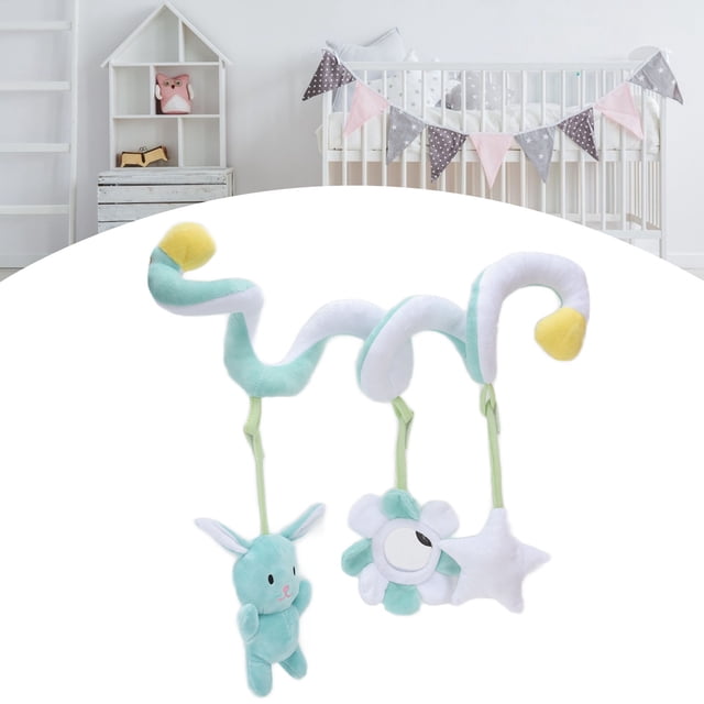 Juguete para bebé Animal de dibujos animados en forma de espiral juguete para cuna de coche de bebé campana con sonido para cochecitos cunas y asientos de coche para bebés ANGGREK Otros