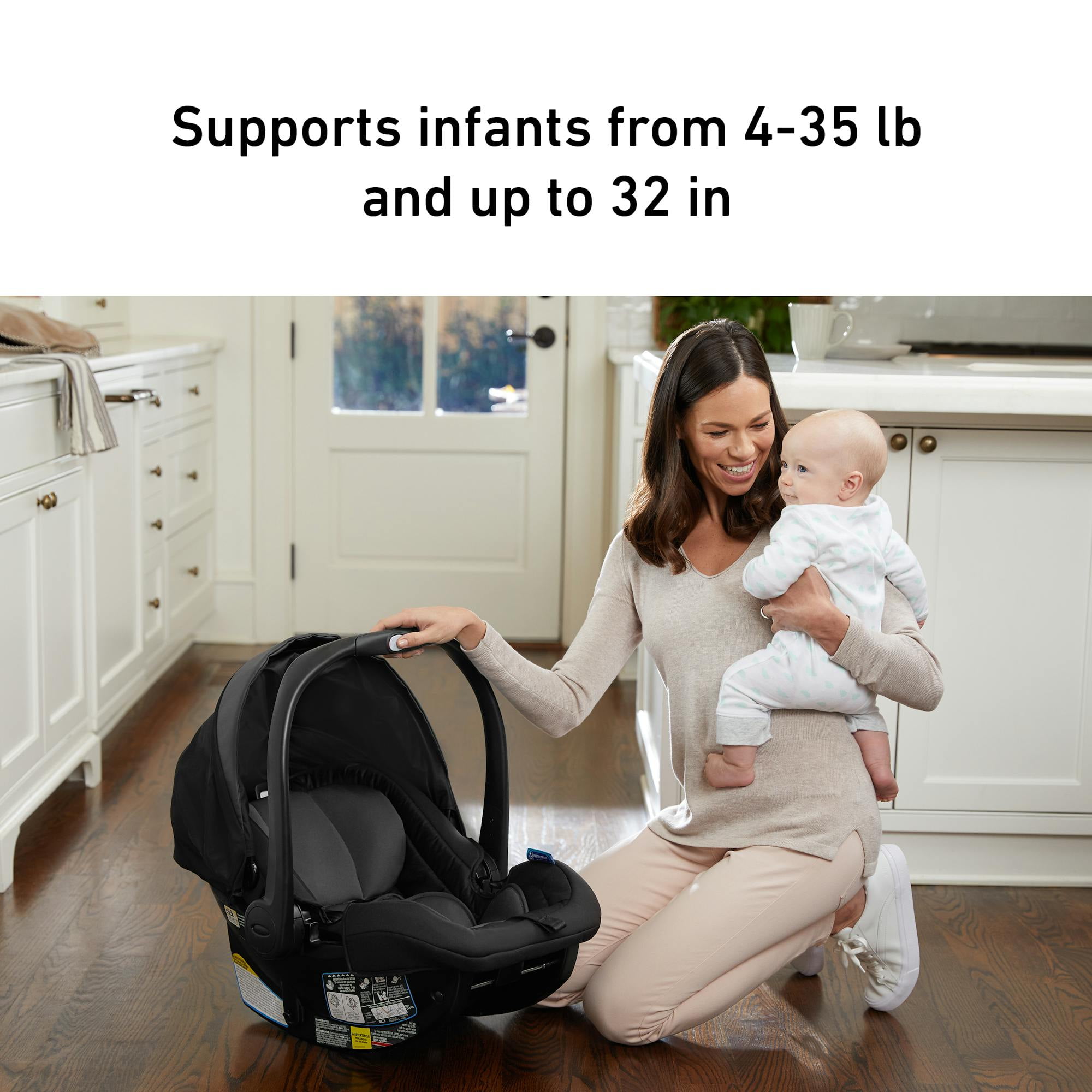 Graco SnugRide SnugFit LX Infant Car Seat, Nash, Blue