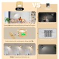 thumbnail image 4 of Juego de 2 lámparas de pared LED Koopala con batería recargable, 4 of 6