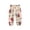 Beige2, variant on Kids Waterproof Rain Pants with Reflective Strips Elastic Waist Windproof Trousers for Boys Girls Ages 3-12