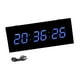 thumbnail image 4 of Reloj de pared digital LED para decoración del hogar, reloj de mesa, reloj de pared para estudio. Azul Digital, 4 of 9