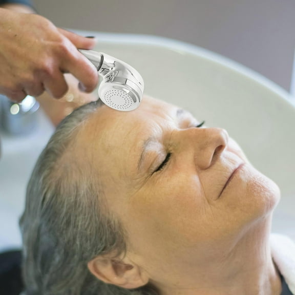 ETHZZLE Zinc Alloy Hair Wash Hose for Sink and Shower , 1 Set Ideal for Salon Use