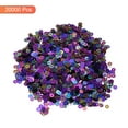 thumbnail image 3 of 20000 Pcs Flat Loose Sequins 4MM Bulk Cup Sequins Paillettes Sequins Embroidery Sequins Round Spangles with Holes,Black, 3 of 7