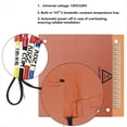 thumbnail image 2 of Almohadilla Térmica de Doble Voltaje para K1 Max, 120 V/220 V, 800 W, 305 X 301 mm, 157 °C, Termostática Bimetálica, para K1 MAX., 2 of 5
