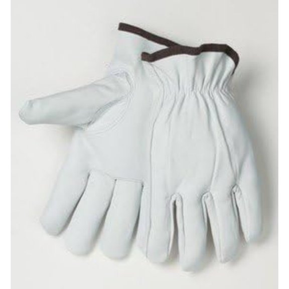 Tillman 724-1420XL Drivers Gloves - Cotton Stitching & Top Grain Cowhide - Unlined, Pearl - Extra Large - Pack of 12
