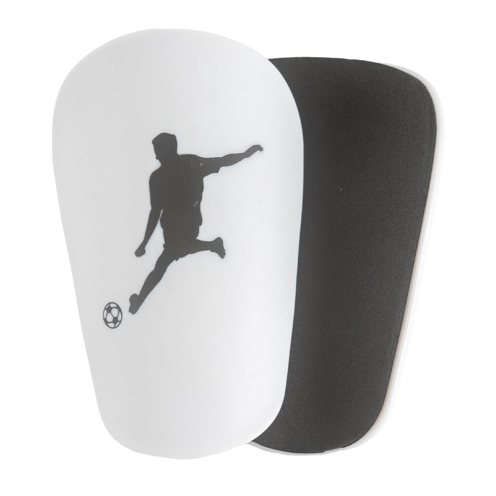 2 Paires De Mini Protège-tibias Pour Enfants Football - Taille 8x5 Cm, En PP/EVA/silicone, Avec Supports Adhésifs, Légers Et Protecteurs - 2