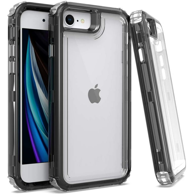 Xpression Case For Motorola Moto One 5g Ace Heavy Duty Transparent Clear 3 In 1 Hybrid Shockproof Hard Pc Bumper Tpu Rubber Protective Phone Cover Smoke Gray Walmart Com