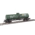 thumbnail image 5 of Walthers Trainline HO Scale Model British Columbia Railway Tank Car, Green/Yellow/White, 5 of 5