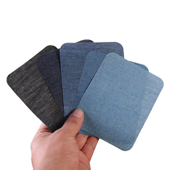 HEALEEP 1Pair Knee Patches for Jeans Iron on Durable Patch for Clothing Repair