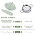 thumbnail image 3 of Dumpling Maker Dough Cutter Ravioli Empanada Press Mold, Pierogi Wrapper Pastry Tools, 3 of 4