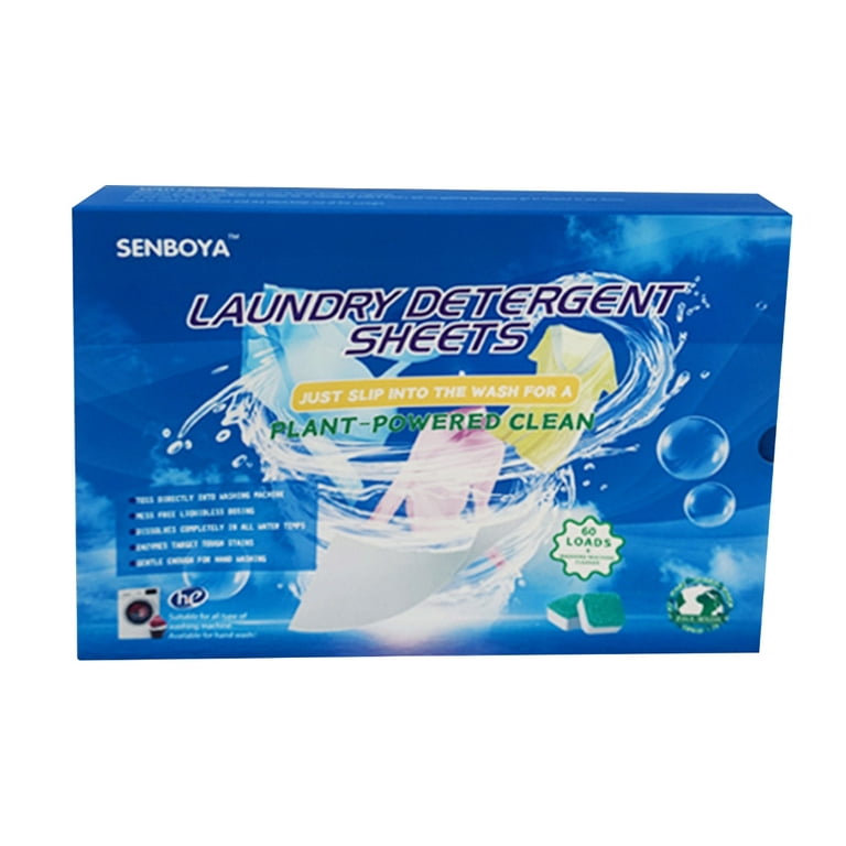 Paper Washing Powder Laundry Soap Underwear Laundry Tablets Concentrated