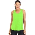 thumbnail image 2 of Workout Tops for Women Loose fit Racerback Tank Tops for Women Mesh Backless Muscle Tank Running Tank Tops, 2 of 2
