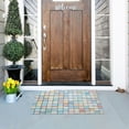 thumbnail image 5 of Yayeee Doormat for Indoor Entrance 32" x 20" Non Slippery Floor Rug, Small Pastel Pattern, 5 of 8