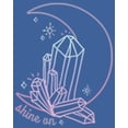 thumbnail image 2 of Women's Lost Gods Shine On Crystal  Racerback Tank Top Royal Blue Heather Large, 2 of 4