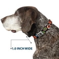 thumbnail image 6 of Buckle-Down Pet Collar, Dog Collar Metal Seatbelt Buckle, Poker Chips, 11 to 16.5 Inches 1.0 Inch Wide, 6 of 8