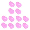thumbnail image 4 of QualitChoice 4pcs Guitar Playing Left Hand Fingertip Ukulele Guitar Fingertip Silicone Protective Cover Pink L 3Set, 4 of 6