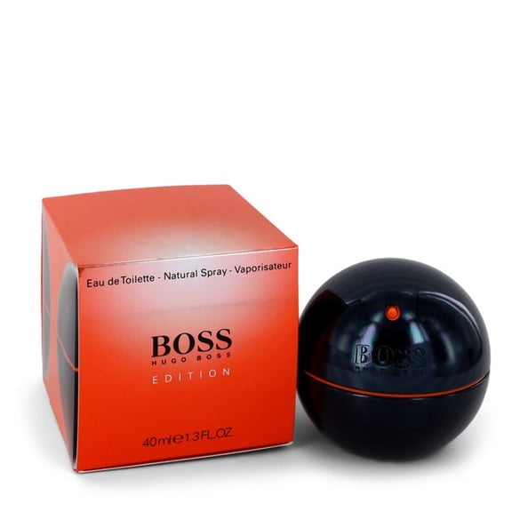 Boss In Motion Black by Hugo Boss Eau De Toilette Spray 1.3 oz Colognes for Male