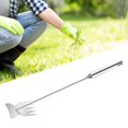 thumbnail image 6 of MAGIDEAL Weeds Puller Easily Remove Manual Weeds Pulling Tool for Lawn Yard Garden 52cmx6cmx12cm, 6 of 8