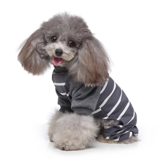 Xihbxyly Dia Del Primer Ministro Pijamas para Mascotas, Ropa de Hogar, Pijama En Contraste, Ropa de Punto para Mascotas