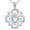 Style 1, variant on SISGEM 925 Sterling Silver Moonstone Pendant Necklace, Retro Vintage Moonstone Necklace for Women, Jewelry Gift for Mother's Day, Birthday Anniversary Christmas, with 18+2inch Chain