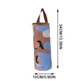 thumbnail image 2 of Dengmore Cotton Bag Holders Garbage Bag Wall Mount Hanging Grocery Dispenser Garbage Bag Organizer Shopping Bag Holder for Home Kitchen Office Grocery Pocket Containers, 2 of 7