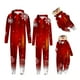 thumbnail image 4 of Conjunto de pijama navideño a juego para bebés y niñas de Naughtyhood, con estampado de celosía, de felpa y manga larga, ideal para la familia, para padres e hijos., 4 of 4