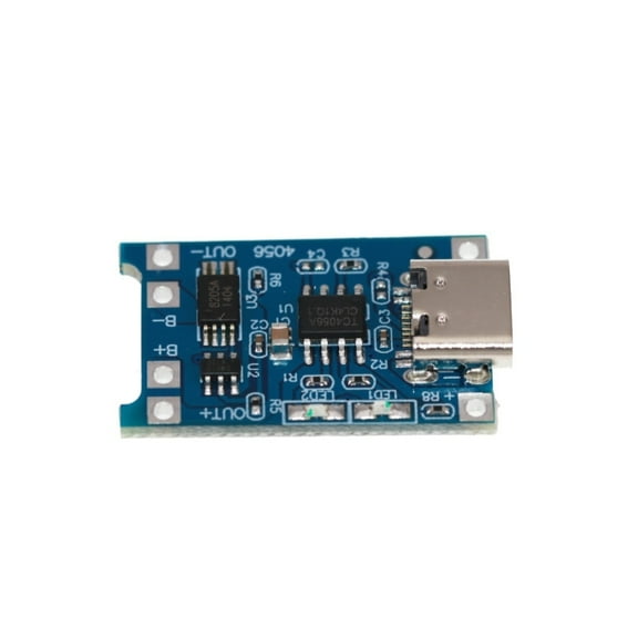 TP4056 1A Type C Lithium Battery Charging Module With Overcharge Protection For Portable Devices