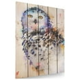 thumbnail image 3 of Day Dream HQ DCSO1624 16 x 24 in. Crousers Snowy Owl Inside & Outside wood Wall Art, 3 of 7