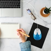 Dpisuuk Wired Mouse, Cute Rabbit Shaped Computer Mouse, Optical USB Corded Mouse, Kids Mouse for Laptop PC Desktop Computer (Blue)