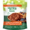 MorningStar Farms Veggie Breakfast Maple Flavored Meatless Sausage Patties, Vegan Plant Based Protein, 8 oz, 6 Count (Frozen)
