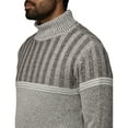 thumbnail image 5 of X RAY JEANS Mens Ribbed Pattern Turtleneck Sweater, Ecru, M, 5 of 5