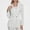 White, variant on ITSAME Womens Lined Double Breasted Blazer Notched Lapel Long Sleeve Casual Suit Jacket with Pockets Pink Size L