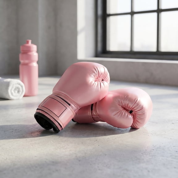 LOLIPPYY 1 Pair Punching Boxing Gloves PU Cover Comfortable Fit for Sparring Training and Fitness