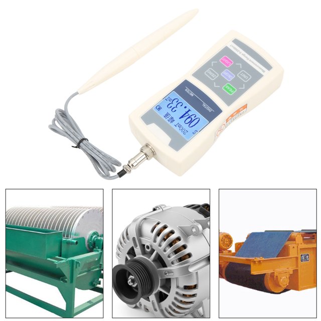 Probador De Densidad De Flujo Magnético, Pantalla Retroiluminada Detector De Campo Magnético Digital Conmutación Automática De Rango Portátil Para Empresas De Fabricación De