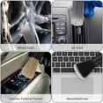 thumbnail image 7 of Car Detailing Brush Set, 3 Pcs Car Interior Detailing Brushes Natural Boars Hair Detail Brush Auto Ultra-Soft Detail Cleaning Brush Tool for Interior/Exterior Automotive Trim Wheel Rim Engine, 7 of 7