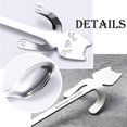 thumbnail image 3 of 6 Pcs Cat Spoon Coffee Tea Spoon Set,stainless Steel Hanging Cup Teaspoons, 3 of 5