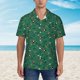 thumbnail image 2 of Fotbe Cartoon Air Transportation Camisa Hawaiana para Hombre Unisex – Camisa Casual de Verano con Botones de Manga Corta de Algodón y Lino,3X-Large, 2 of 7