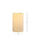 thumbnail image 4 of Mr. Christmas 6-Inch Ceramic Lit Snowman Candle Holder and Flameless Candle, Traditional, Timer Operated, 4 of 6