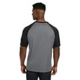thumbnail image 2 of Team 365 TT62 Unisex Zone Colorblock Raglan T-Shirt, 2 of 3