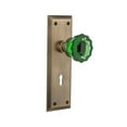 thumbnail image 6 of Nostalgic Warehouse Nykcre_Sd_Kh New York Solid Brass Rose Single Dummy Door Knob - Brass, 6 of 7